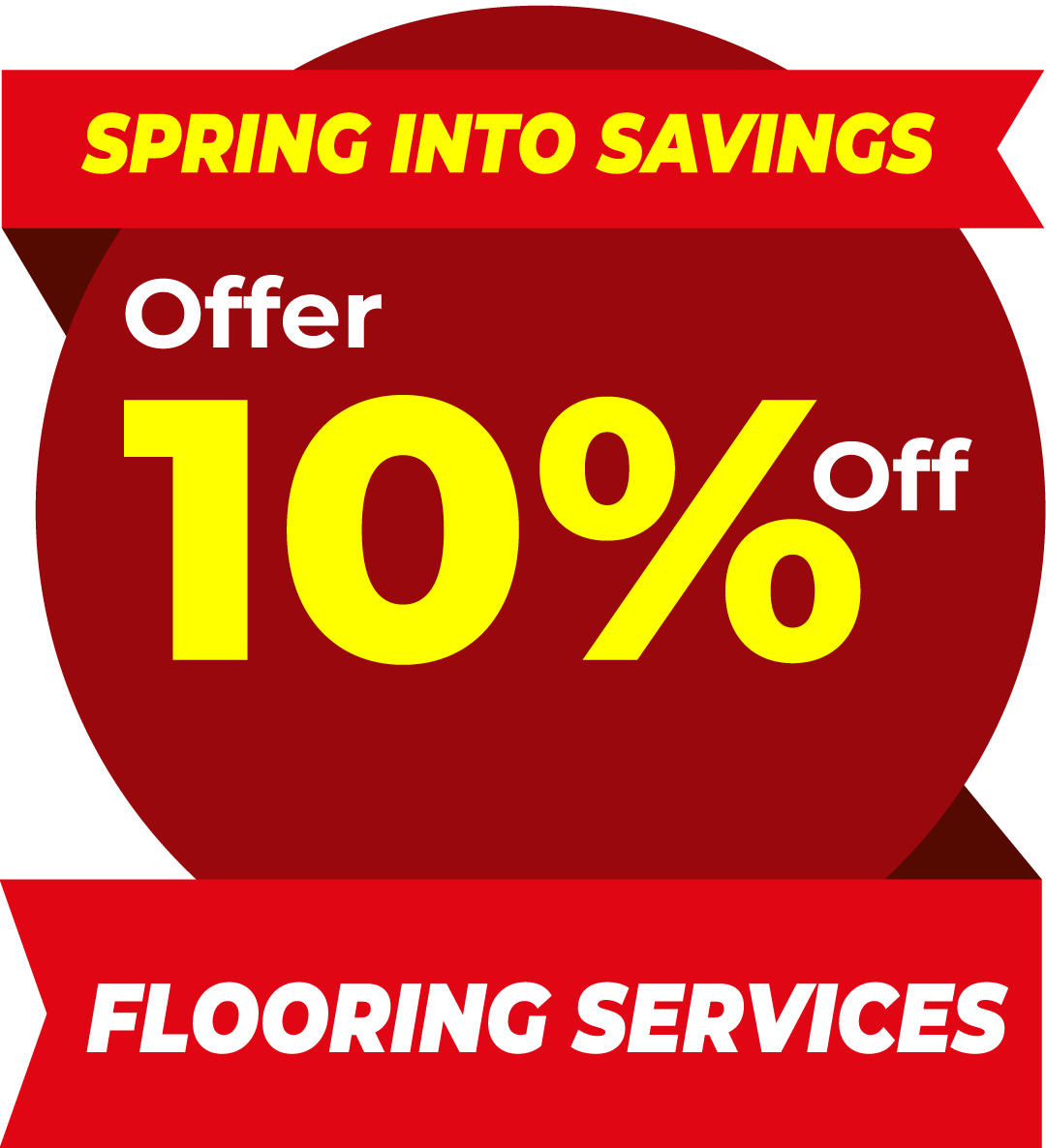 Spring into Savings - Offer 10% Off flooring services
